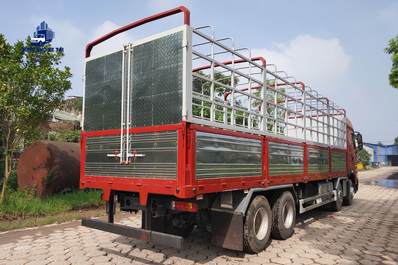 ChengLong 4 chân H7 360HP thùng bạt cao 2m52 mới nhất